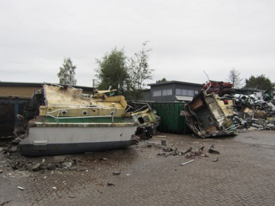 Nedbrygning af skib